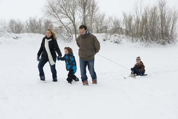Sleetje rijden in de sneeuw | Roompot Beach Resort