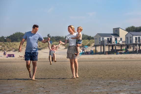 Wandelen op het strand | Roompot Beach Resort